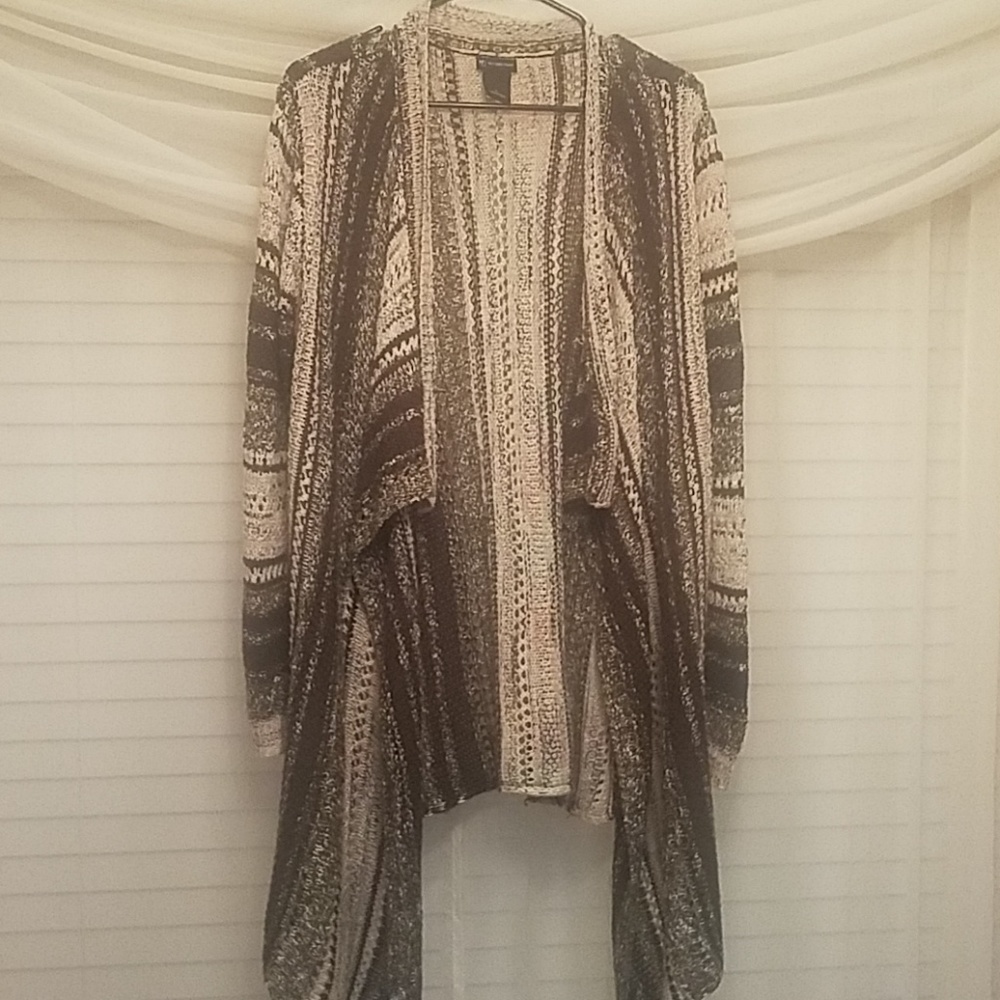 Cascading sweater.